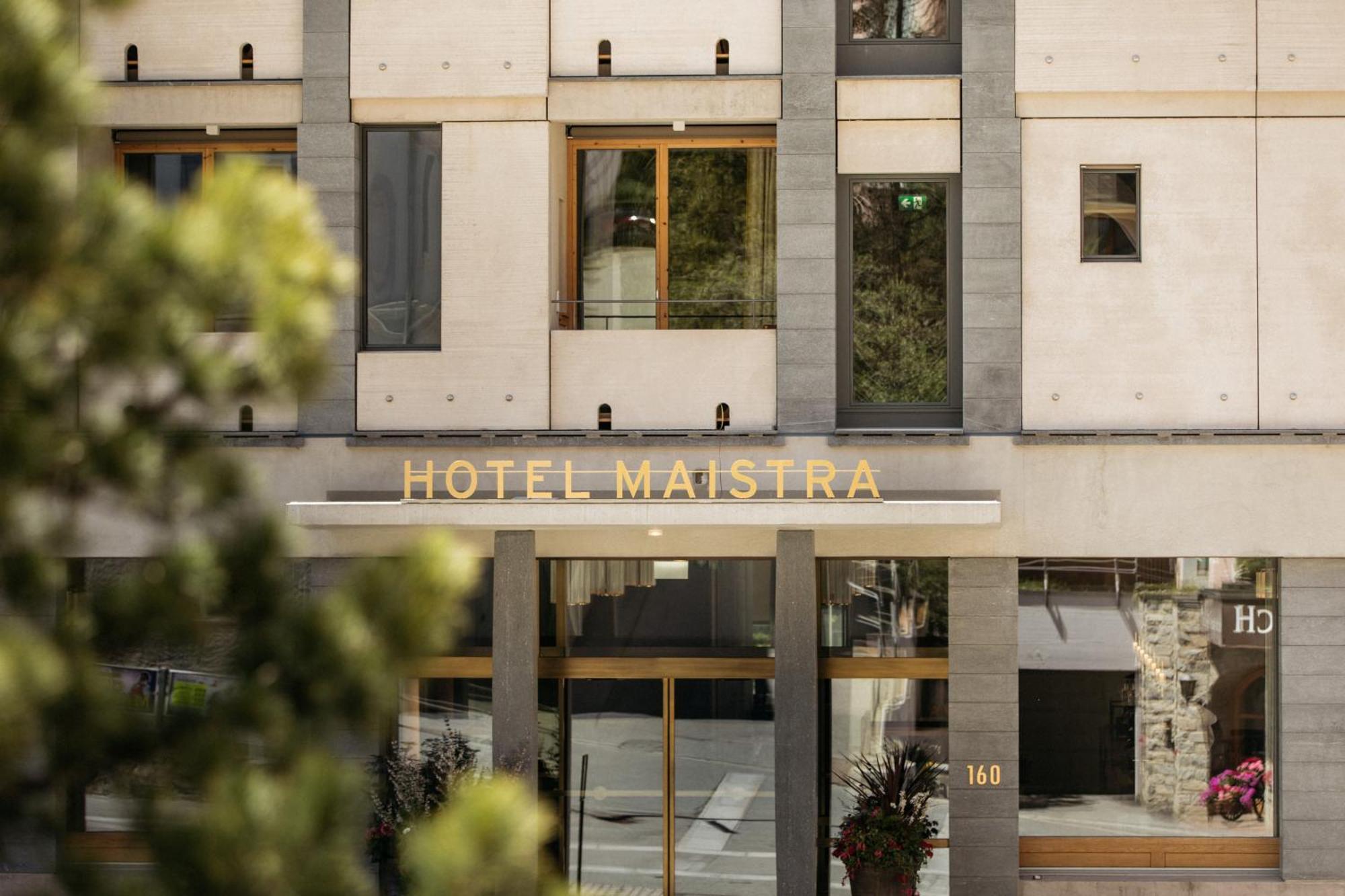 Hotel Maistra 160 Pontresina Εξωτερικό φωτογραφία